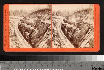 46. Deep Cut at Trail Ridge. Length 1,000 feet