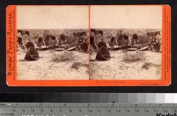 324.  Shoshone Indians, Humboldt Plains