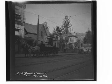 J. H. Burke home on Main St