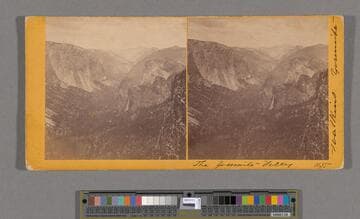 The Yosemite Valley. Watkins Yosemite