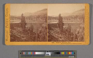 Rudyard, (English) Dam. North Bloomfield Gravel Mining Company