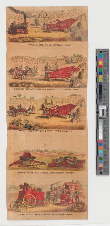 J. I. Case & Co. manufacturers of threshing machines