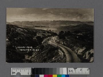 Valley from Topanga Road
