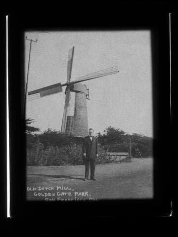 Old Dutch Mill, Golden Gate Park, San Francisco, Cal