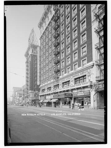New Rosslyn Hotels, Los Angeles, California