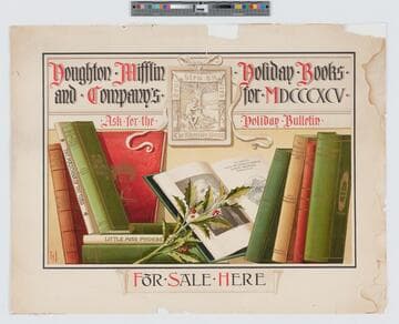 Houghton Mifflin and company's holiday books for MDCCCXCV
