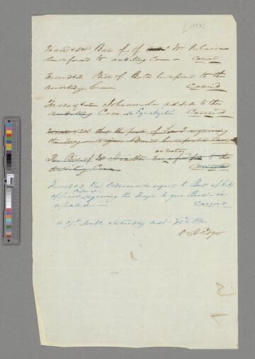 Moved + 2nd Bill of of Wm Robinson