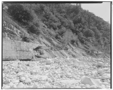 Santa Ana River #2 Powerhouse - Storm damage of March 2nd at SAR 2