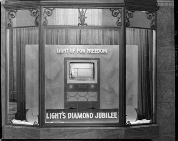 General Office display window