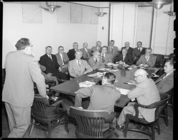 Meeting of executives