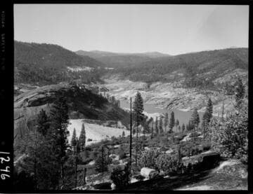 Big Creek - Mammoth Pool - General view - Dam, Reservoir, and Borrow Pit #2