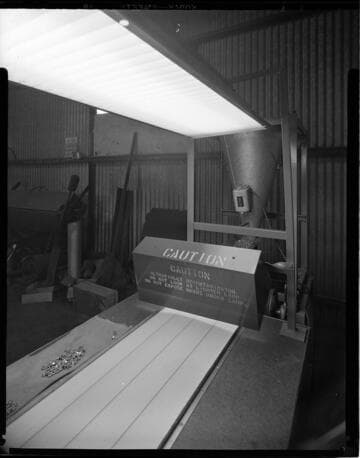 Ultraviolet Light decontamination of parts