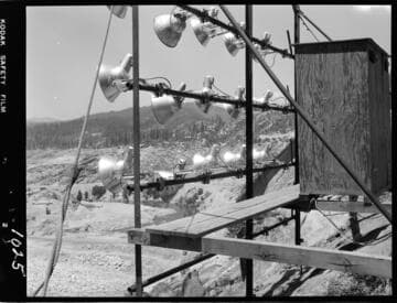 Big Creek - Mammoth Pool - Lightning tower at damsite