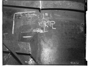 Big Creek Powerhouse #4 - Special features - venturi tube cracks