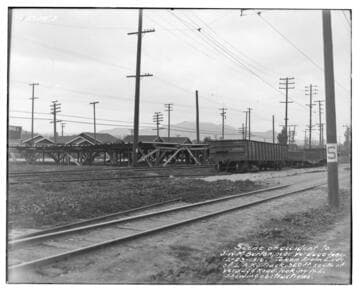 Scene of accident with JWM Burton