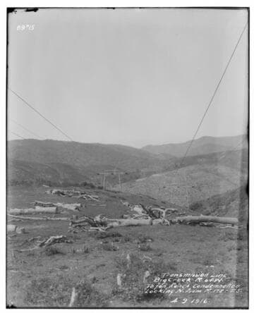 Big Creek Transmission Line right-of-way