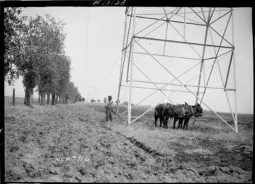 Big Creek Transmission Line Right of Way at Mile 145