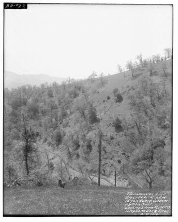 Big Creek Transmission Line right-of-way