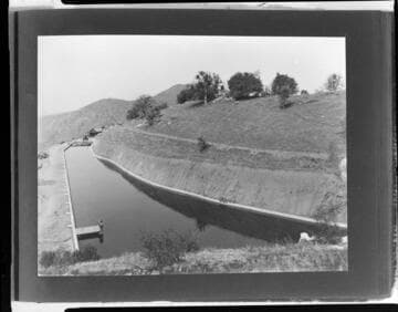 The forebay at Tule Hydro Plant