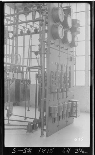 The switchboard at Earlimart Substation