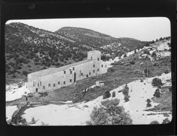 Mining operation in the high desert