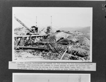 Florence dam construction