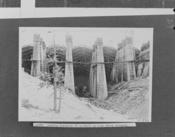 Florence dam construction