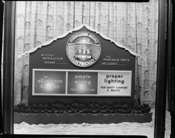 General Office display window