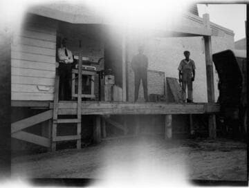 Loading dock at local Ice House