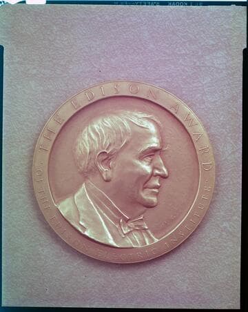 "The Edison Award" presented two Southern California Edison by the Edison Electric Institute (1923, and 1963) - The Charles A Coffin Medal (1923)