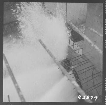 Portal Powerhouse - Flow test - Flow at 1200 cfs