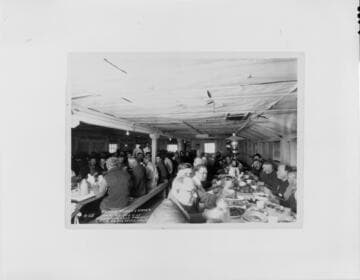 The 2000 men who drilled the Ward Tunnel worked hard and ate voraciously