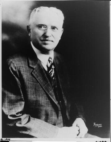 Albert G. Wishon. in later years as President of the San Joaquin Light and Power Corporation