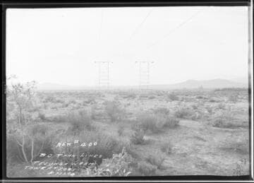 Big Creek Transmission line towers