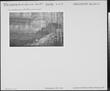 Big Creek, Huntington Lake Dams