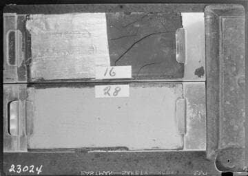 T2 Testing - 16 - Hemastic after 21 cycles in Weatherometer Bitumastic Paint
