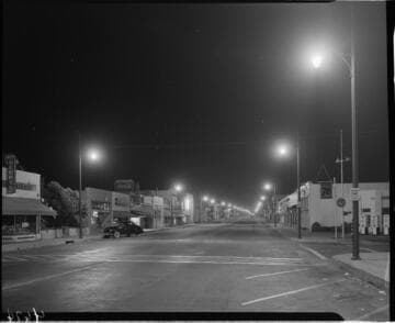 Commercial district in La Habra