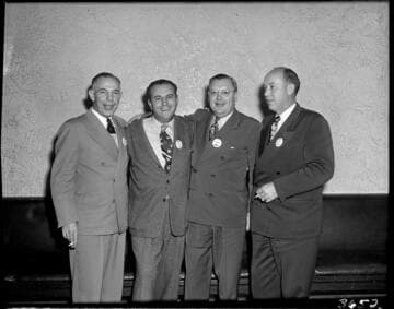 Four Diamond Club attendees at banquet