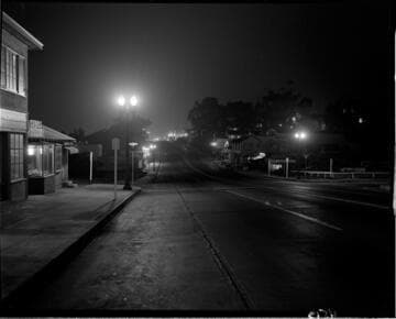 Street Lighting on PCH at Cleo Street in Laguna Beach