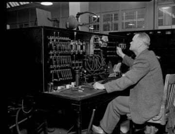 Frequency Change: Old meter test board