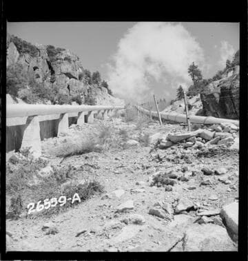 Big Creek Powerhouse #1 - penstock line #3