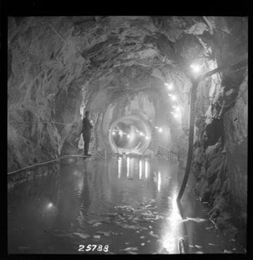 Huntington-Shaver Tunnel - S & W repairs