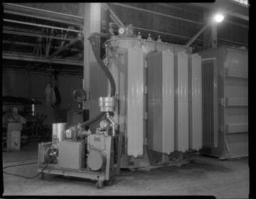 Transformer repairs at Alhambra, Shop & Test with 1 variant