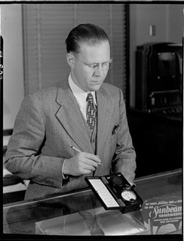 Roy Dohlin & Lightmeter for mailing piece