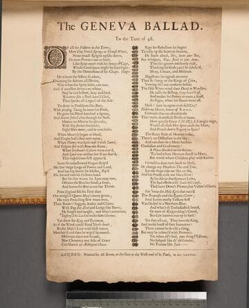 The Geneva ballad. To the tune of 48