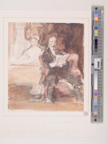 Sir Walter Scott and his Daughter