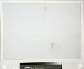 Mountain Landscape with Clump of Trees