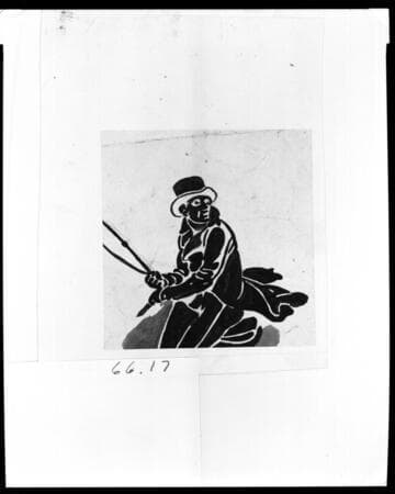 Man on a Horse with a Whip