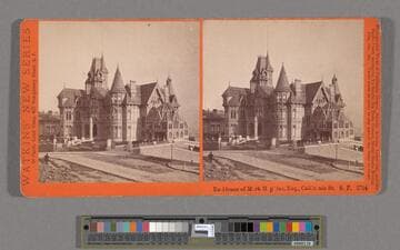 Residence of Mark Hopkins, Esq., California St. S.F