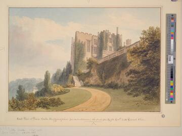 East View of Powis Castle